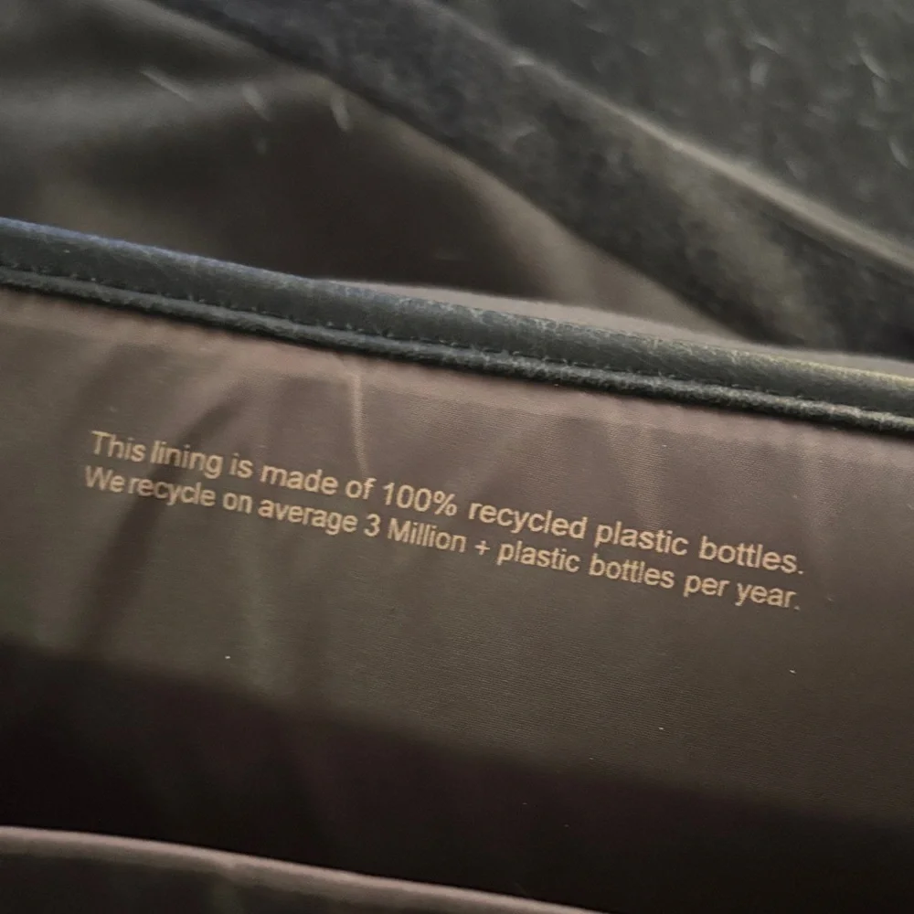 Matt & Nat Black Crossbody Messenger Bag